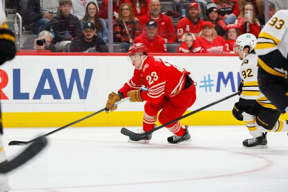 NHL: Boston Bruins at Detroit Red Wings